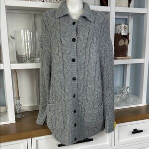 Bundle 5 items @ 15$, pay only 45$ - 2 items free!  Button-Up Cardigan